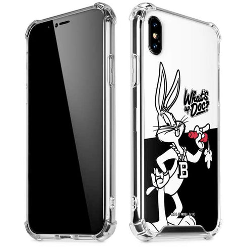 Looney Tunes Retro Bugs Bunny iPhone XS Max Clear Case